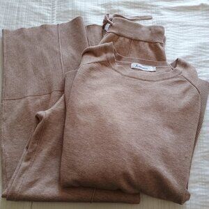 Women's Brown Pants & Jumpsuit Set